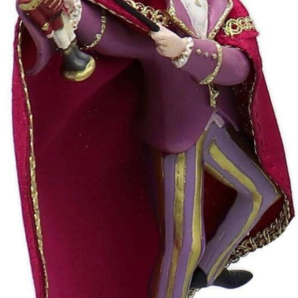 NWT Kurt Adler Herr Drosselmeyer ornament-hanging-magician-nutcracker-clara-cape - Picture 4 of 4